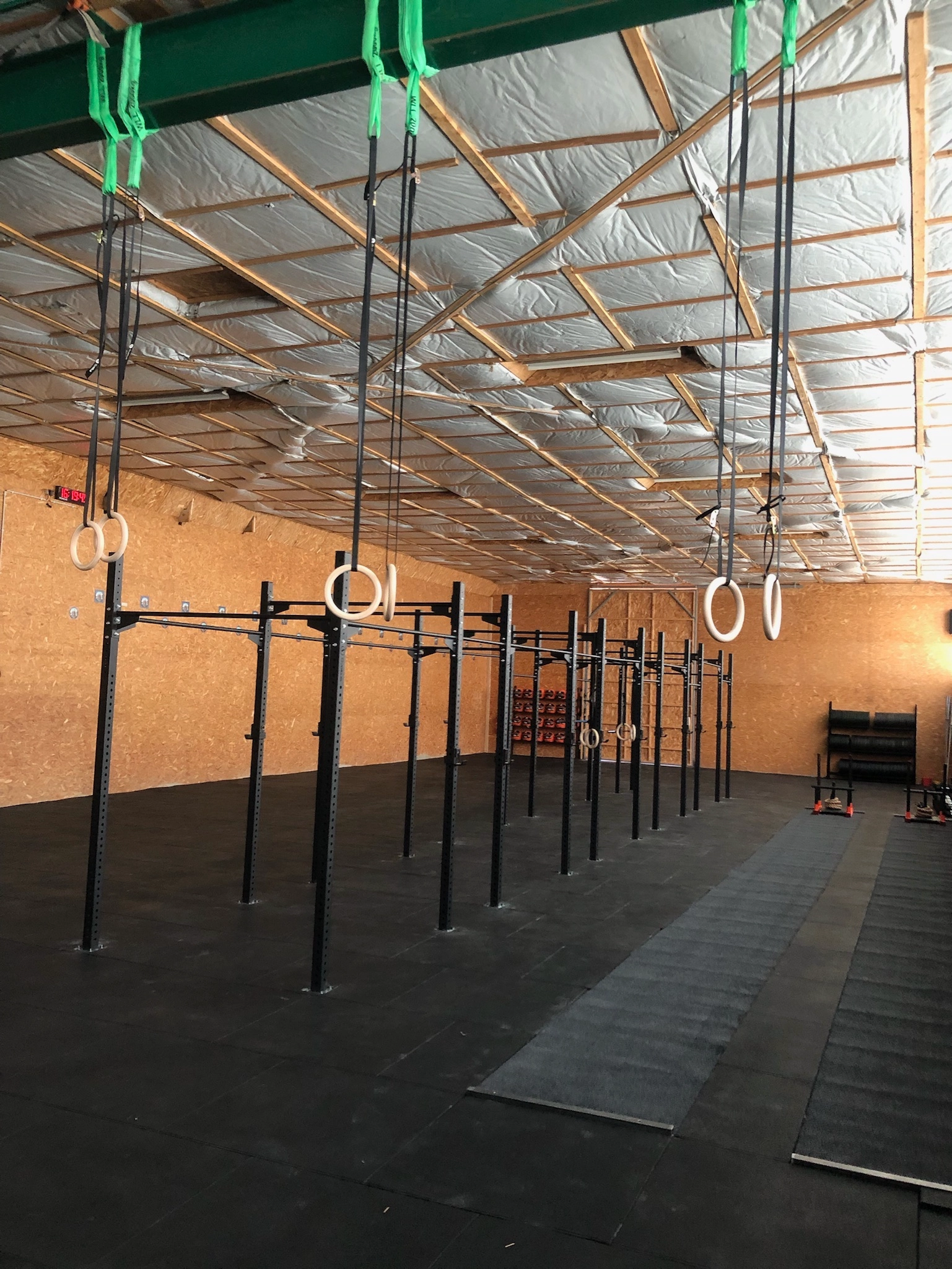 matériel de la salle de sport